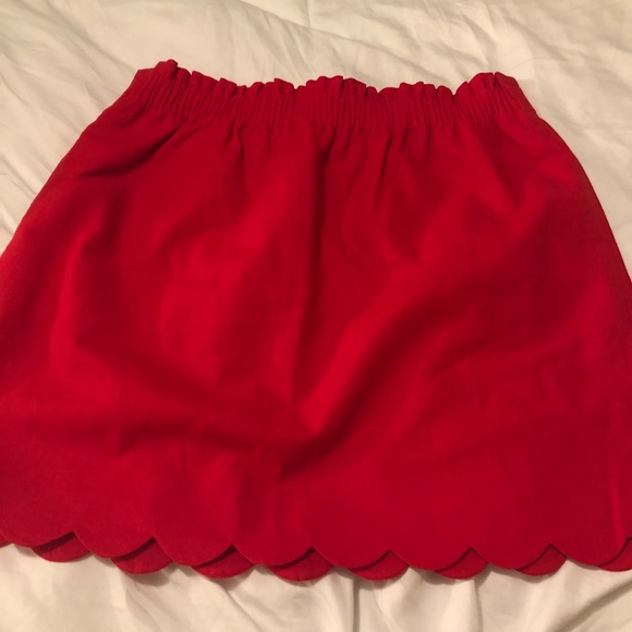 J. Crew Dresses & Skirts - J. Crew Scalloped Sidewalk Skirt